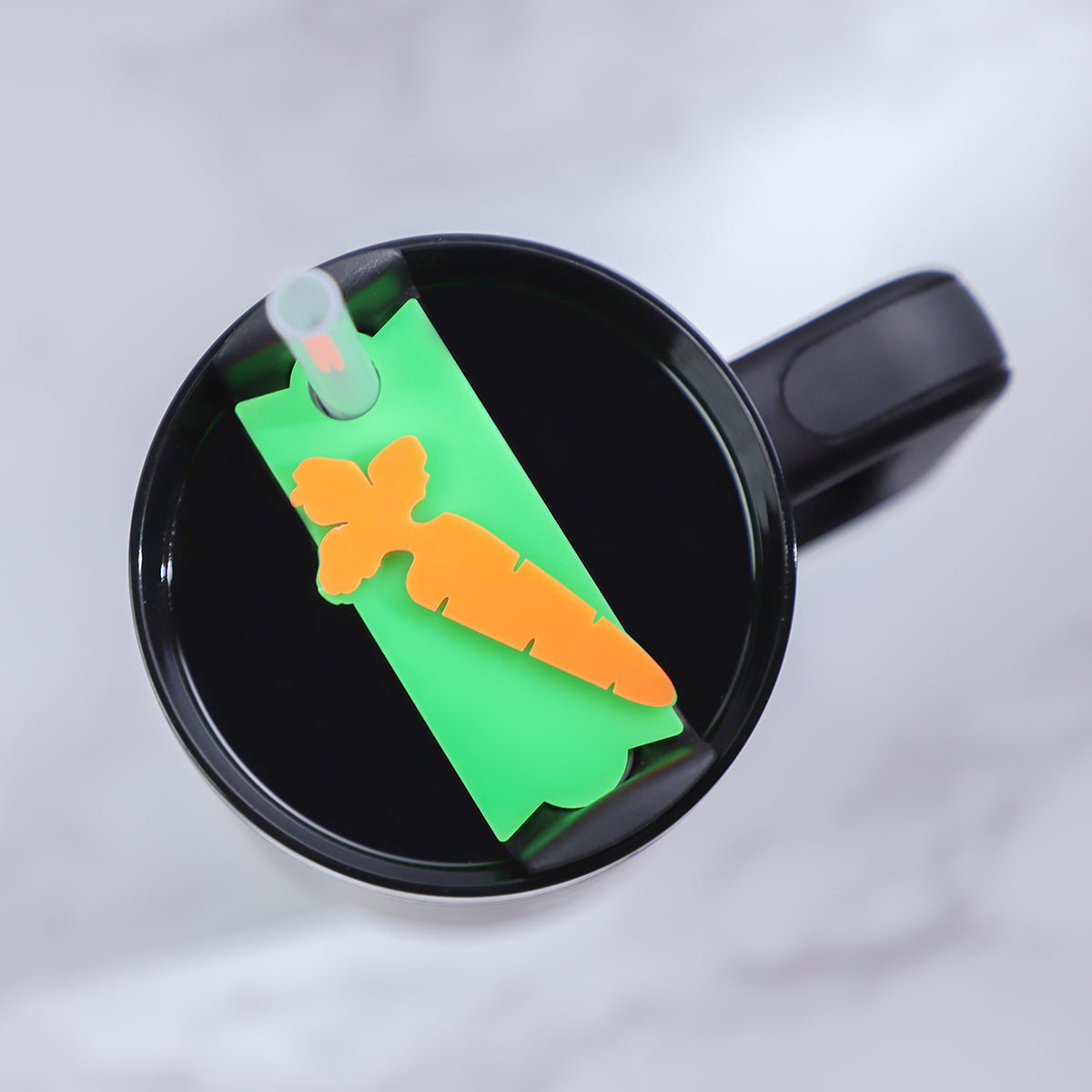 Owllaser Carrot Acrylic Tumbler Tag 40oz / 30oz