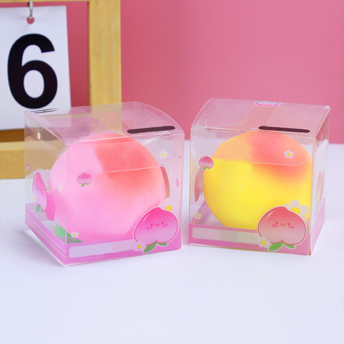 Owllaser Peach Squeeze Toy