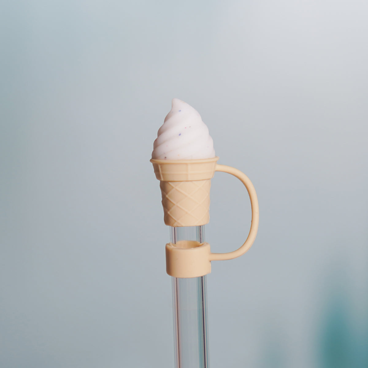 Owllaser Colorful Ice Cream Straw Topper, Straw Accessory for 10mm Straw