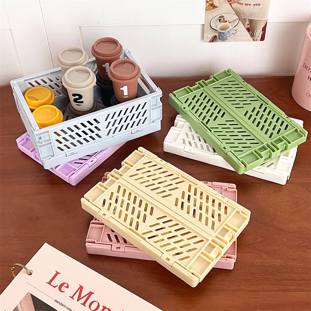 Owllaser Foldable Table Storage Box