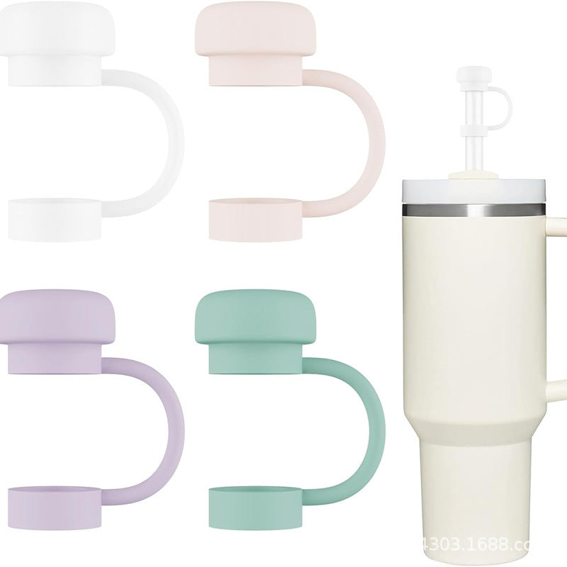 Owllaser Simple Silicone Straw Topper Set for 10mm Straw (15 Pcs)