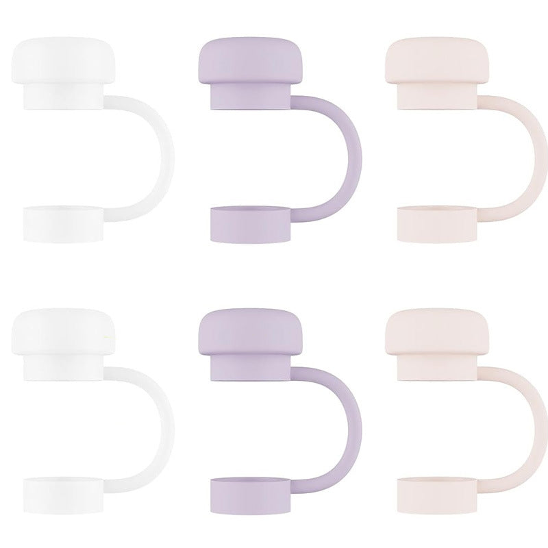 Owllaser Simple Silicone Straw Topper Set for 10mm Straw (15 Pcs)