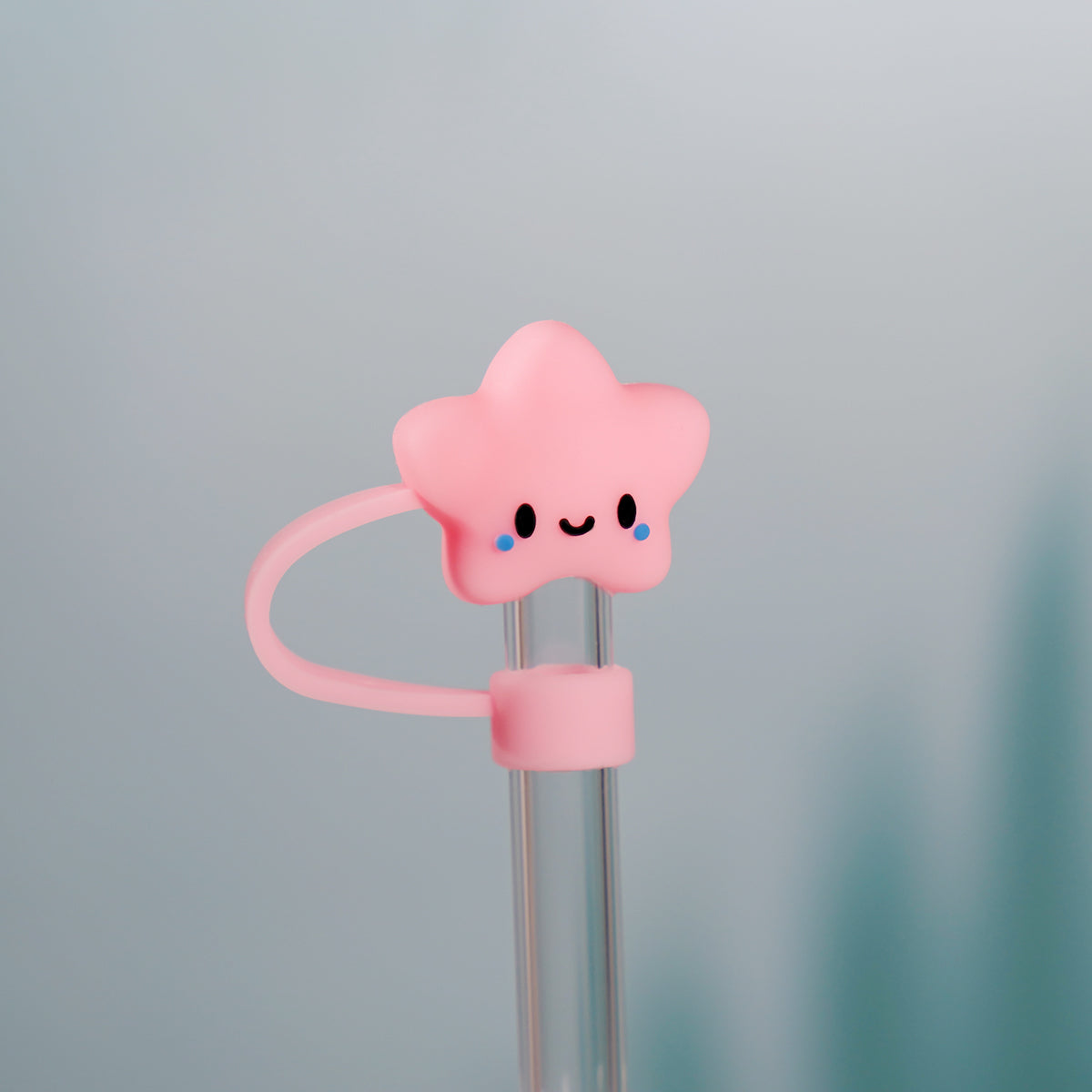 Owllaser Cute Star Straw Topper, Straw Accessory for 10mm Straw