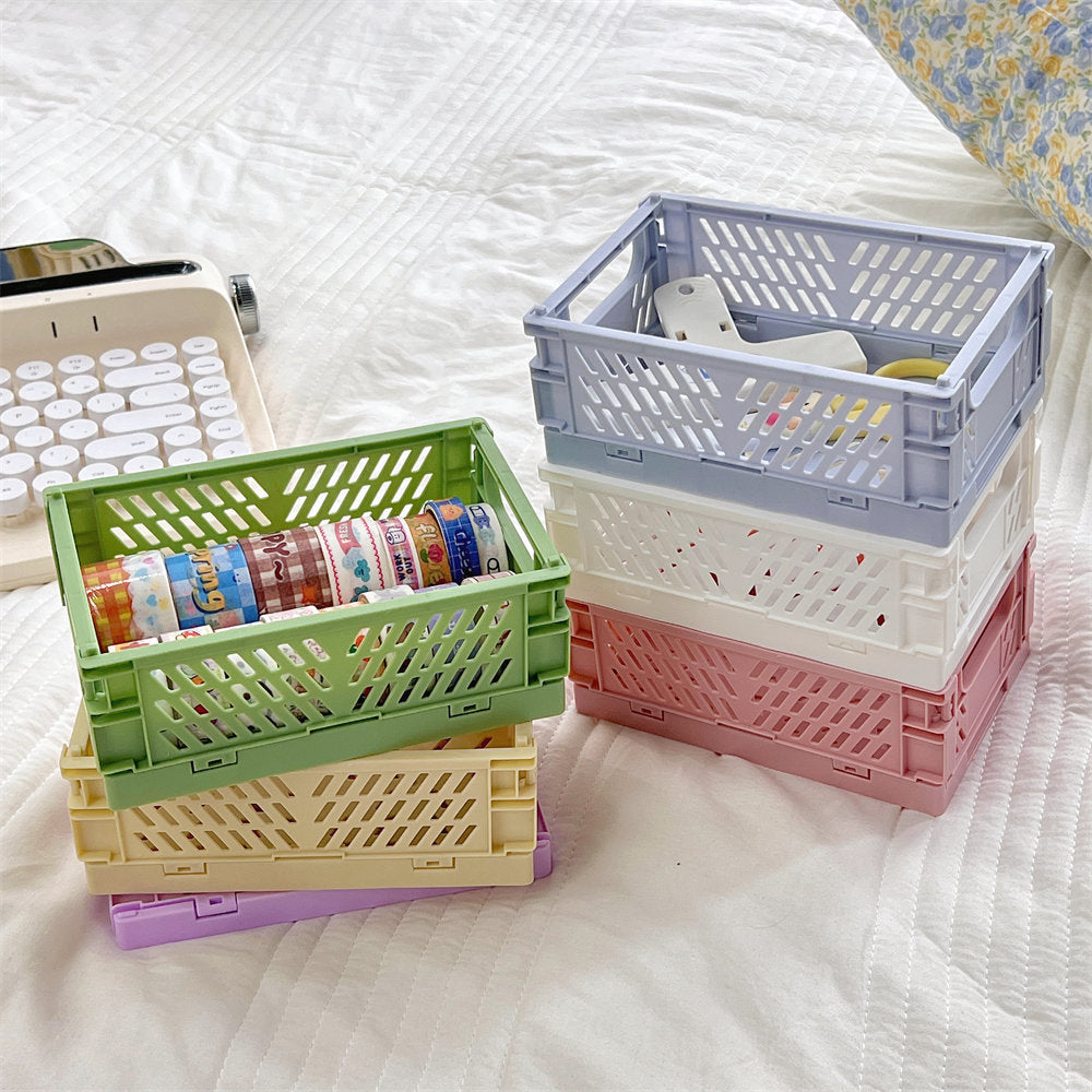 Owllaser Foldable Table Storage Box