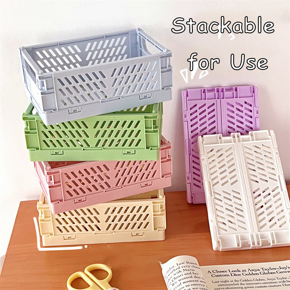 Owllaser Foldable Table Storage Box