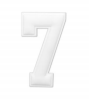 Owllaser 3D Black and White Numbers Charm for Handbags, Accessories for Bogg Bags