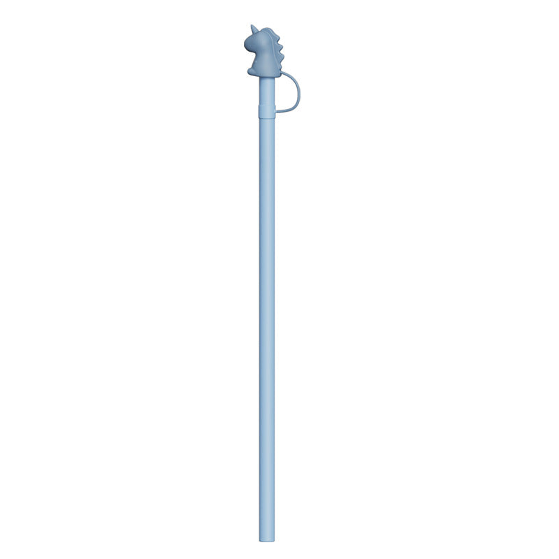 Owllaser Unicorn Silicone Straw Topper with Straw Set for 10mm Straw (12Pcs)