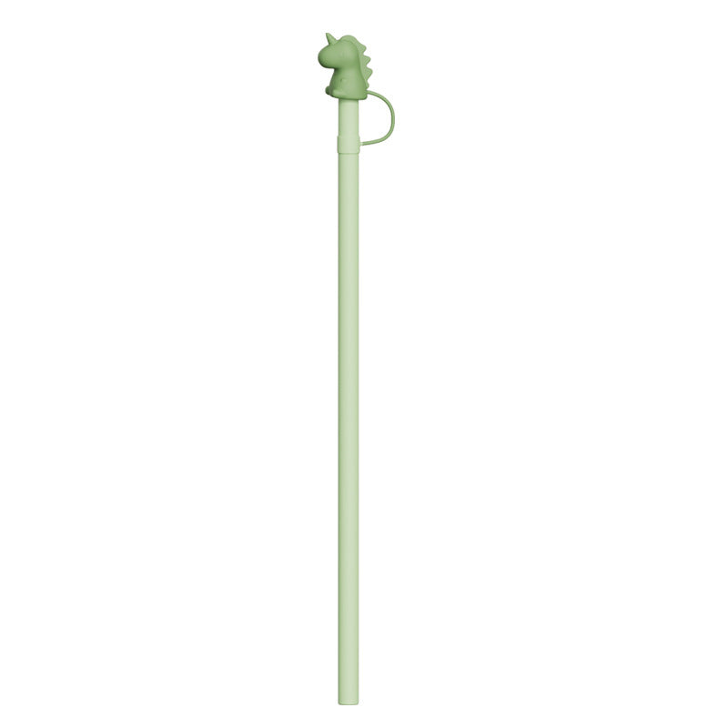 Owllaser Unicorn Silicone Straw Topper with Straw Set for 10mm Straw (12Pcs)