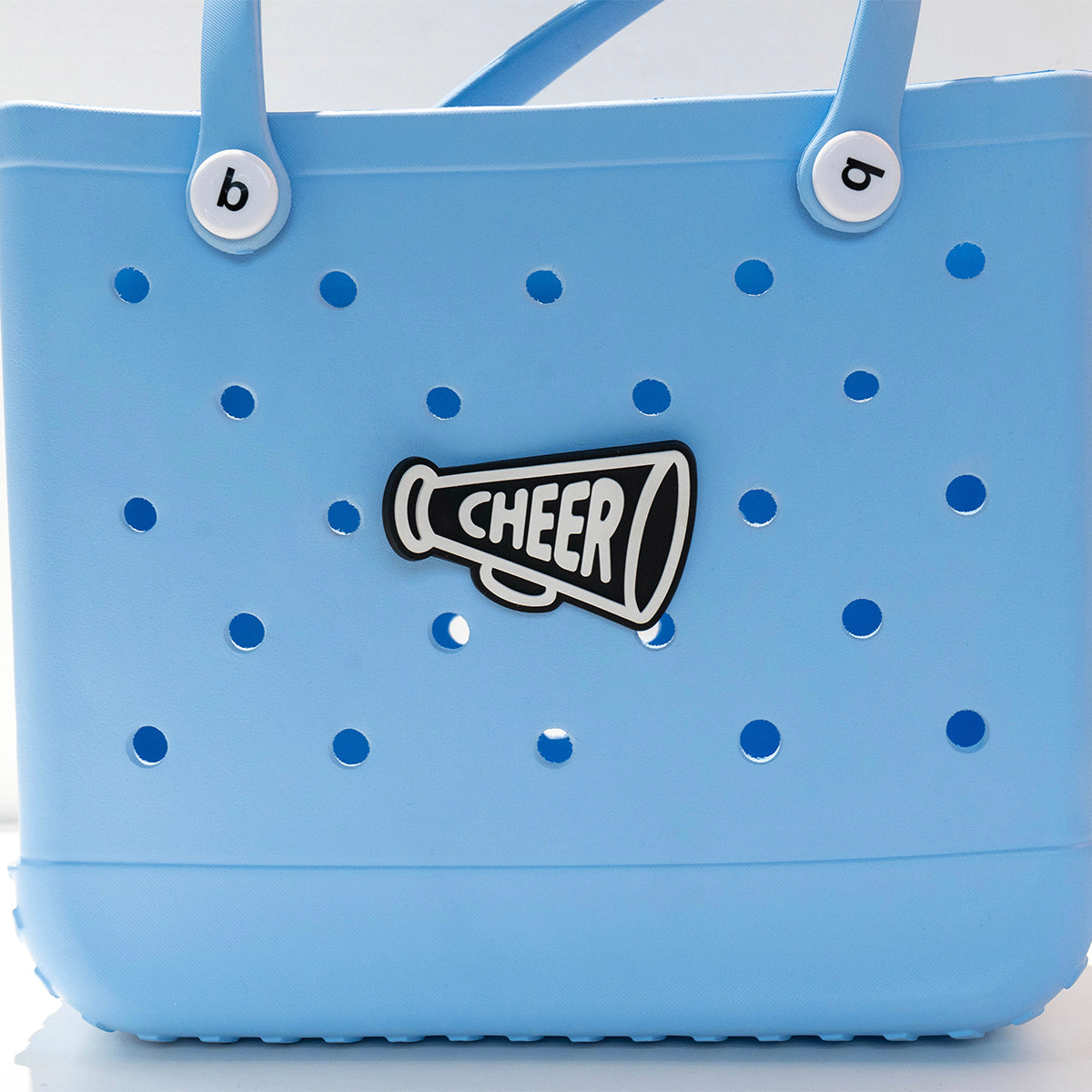 Owllaser Cheer Speaker Charms For Bogg Bag, Beach Tote Bag Accessory Decoration,Cute Decorative Inserts