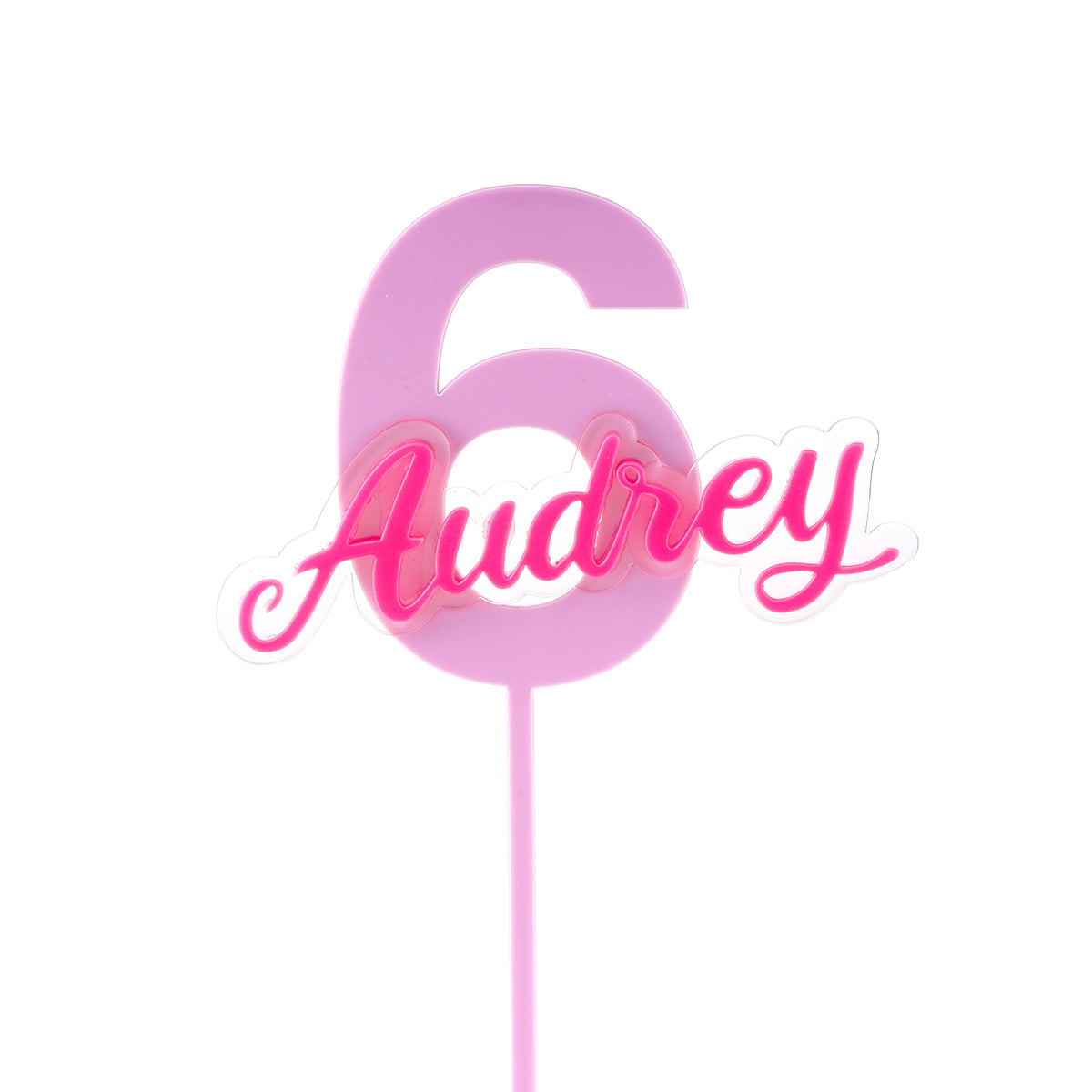 Owllaser Numbers Topper, Number and Name Personalized Cake Picks Decor Anniversary Wedding, Birthday Party