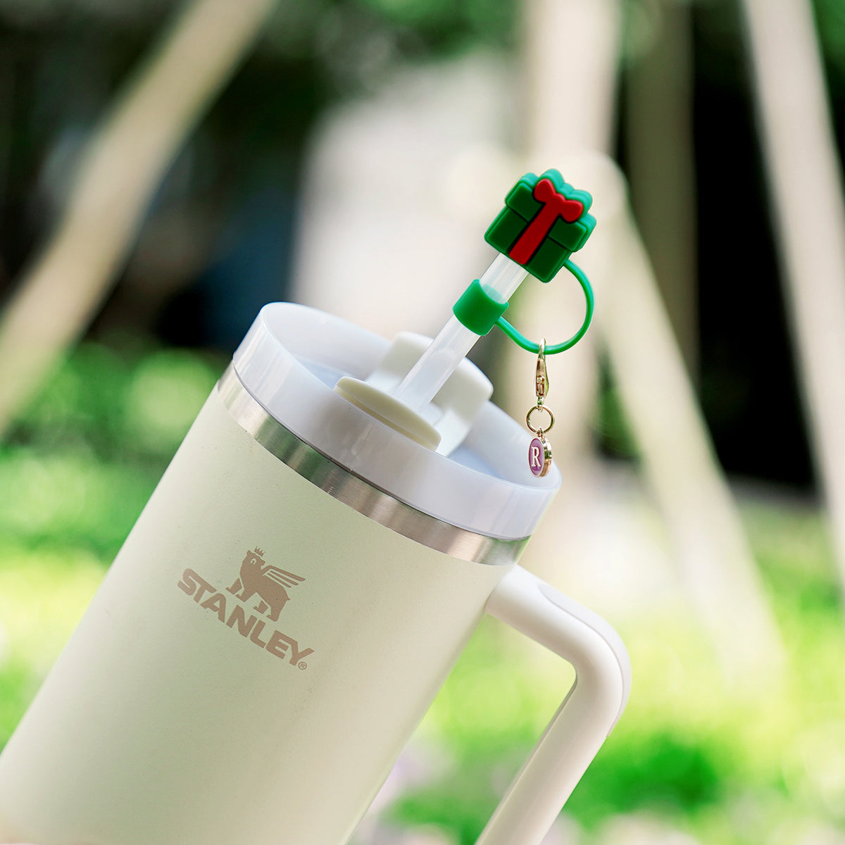 Owllaser Christmas Straw Topper, Cap, Accessory for 10mm Straw