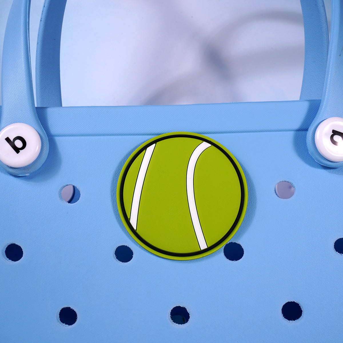 Owllaser Tennis Ball Games Style Charms for Bogg HandBag