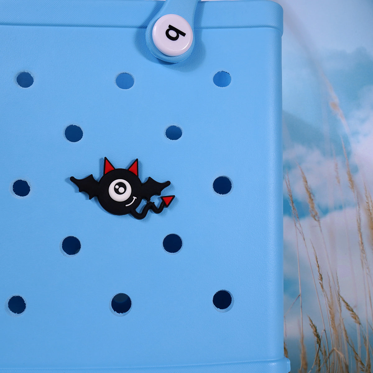 Owllaser Bat Charm for Handbags, Accessories for Bogg Bags