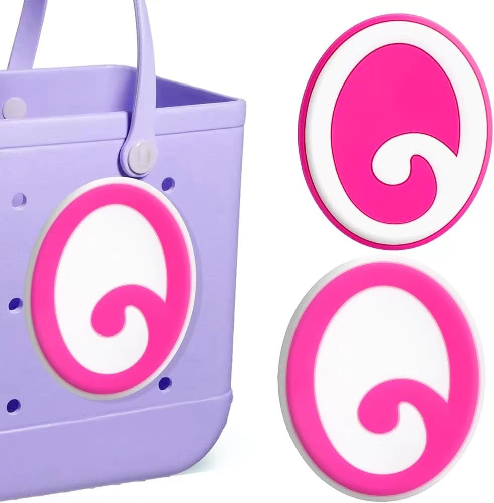 Owllaser Initial Letter Charms for Handbags, Accessories for Bogg Bags