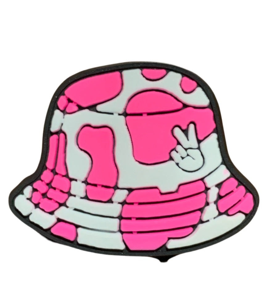 Owllaser Pink Girl Fancy Charms for Shoes, 3D Rubber Removable Accessories for Crocs Shoes(37Pcs)