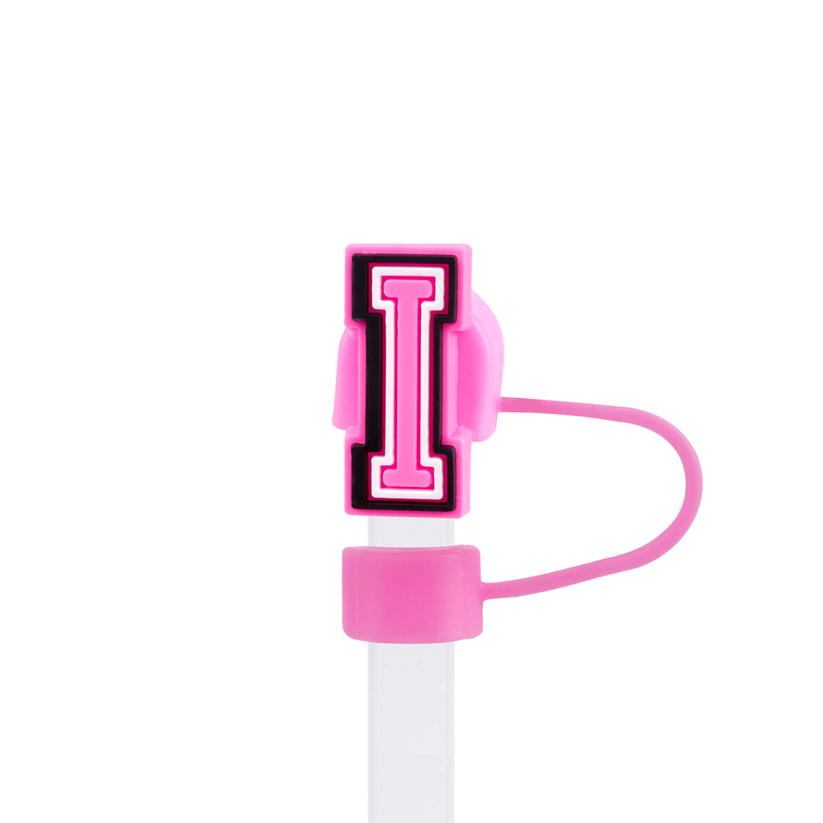 Owllaser Initial Letter Straw Topper, Cute and Stylish Accesories for 10mm Straw