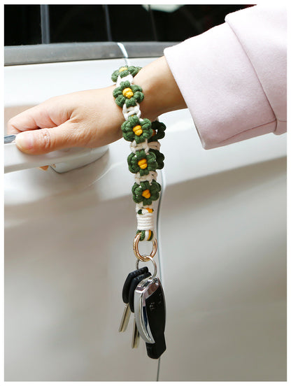 Owllaser Daisy Style Bohemian Resort Style Mobile Phone Rope Or Keychain