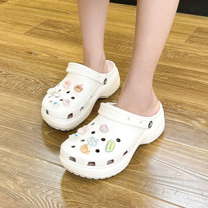 Owllaser Summer Cartoon Accessories for Crocs Shoes (12pcs)