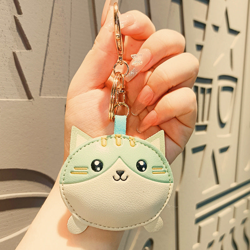 Owllaser Leather Animal Keychain, Bag Charm