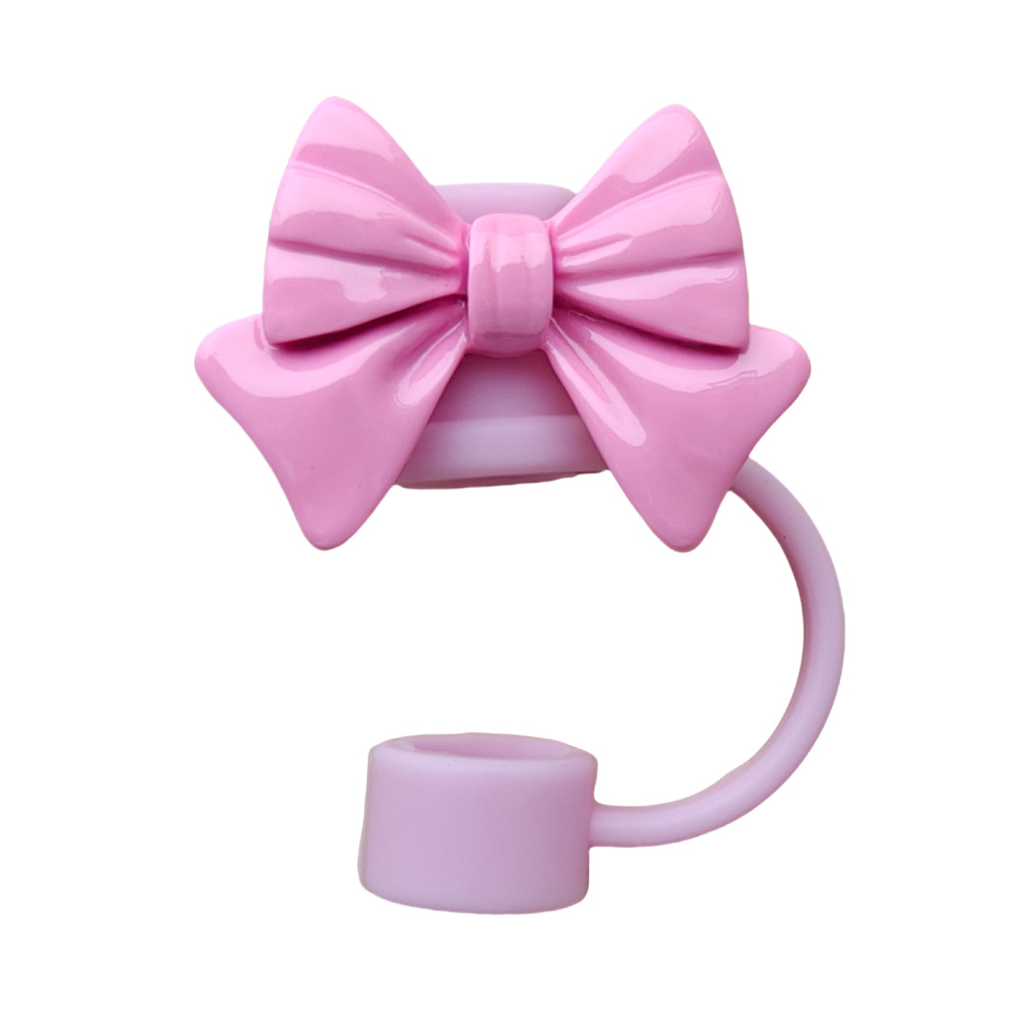 Owllaser Bowtie Straw Stopper, PVC Straw Accessory for 10mm Straw