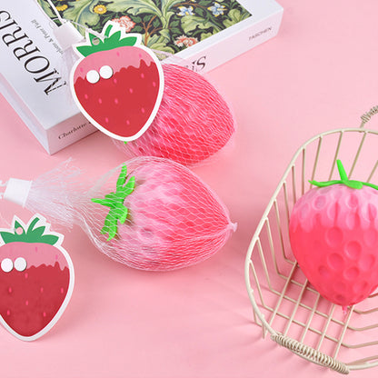 Owllaser Cream Strawberries Squeeze Toy