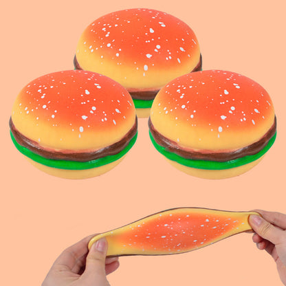 Owllaser Hamburger Squeeze Toy