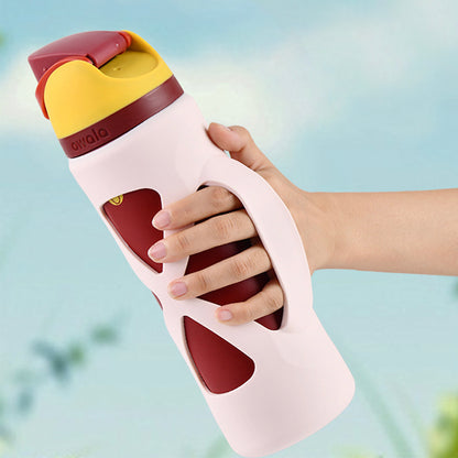 Owllaser Easy Grip Water Bottle Sleeve for Owala Free Sip