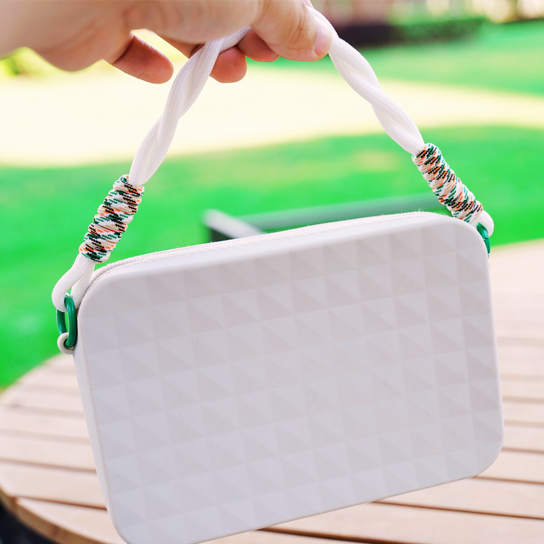 Owllaser Colorful Phone holder with Rope Handle, Compatible with Bogg Bags, Portable Phone Case Holder