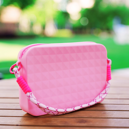Owllaser Colorful Phone holder with Rope Handle, Compatible with Bogg Bags, Portable Phone Case Holder