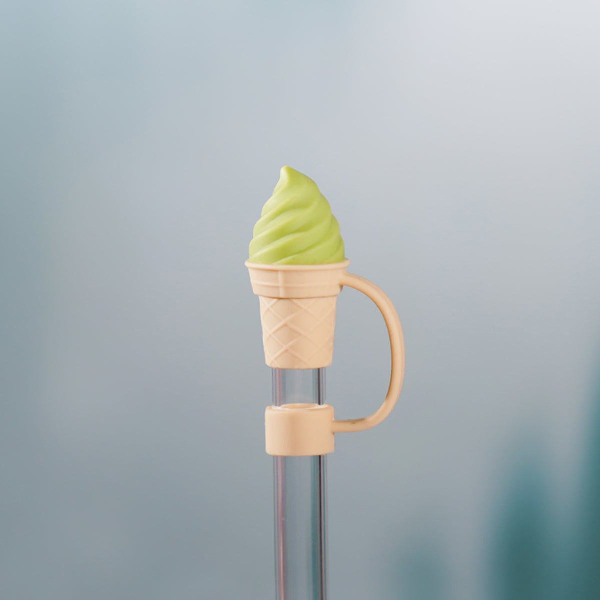 Owllaser Colorful Ice Cream Straw Topper, Straw Accessory for 10mm Straw