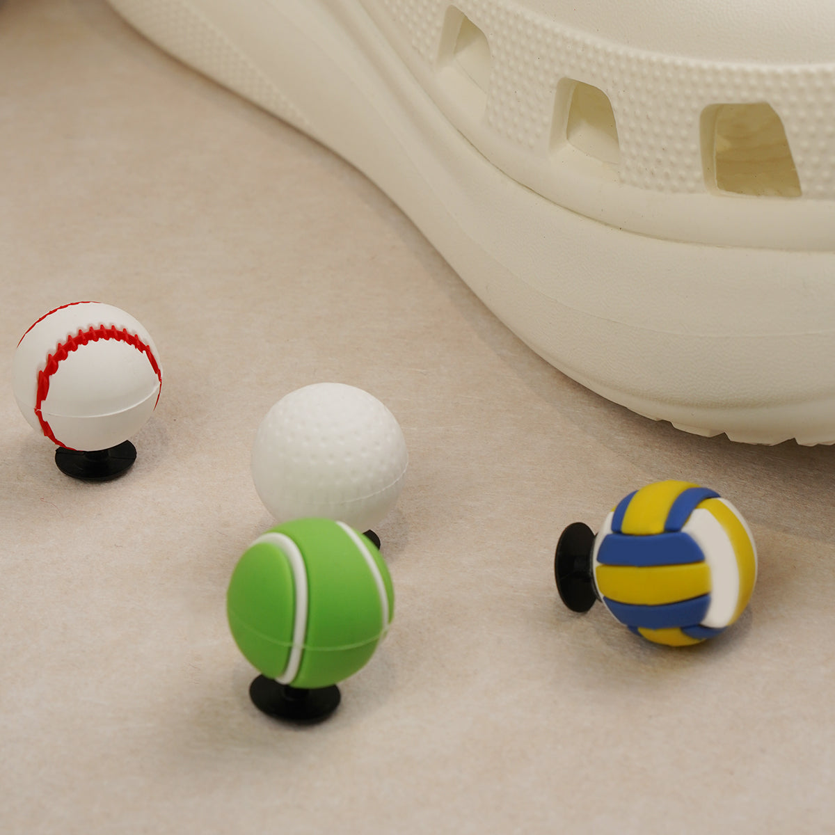 Owllaser Golf Ball Charms for Shoes, Accessories for Crocs Shoes