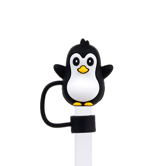 Owllaser Penguin Straw Topper Accessory for 10mm Straw