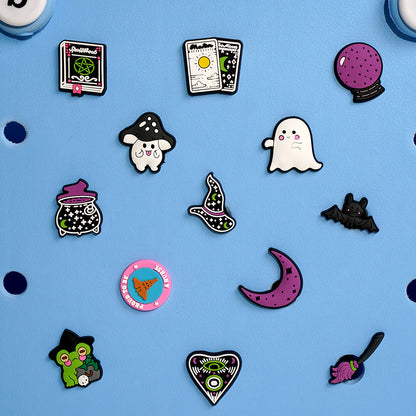 Owllaser Halloween Series Charms for Handbags, Accessories PVC for Bogg Bags(13PCS)