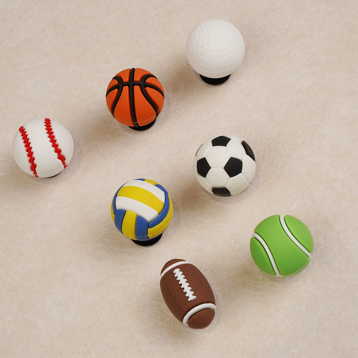 Owllaser Golf Ball Charms for Shoes, Accessories for Crocs Shoes