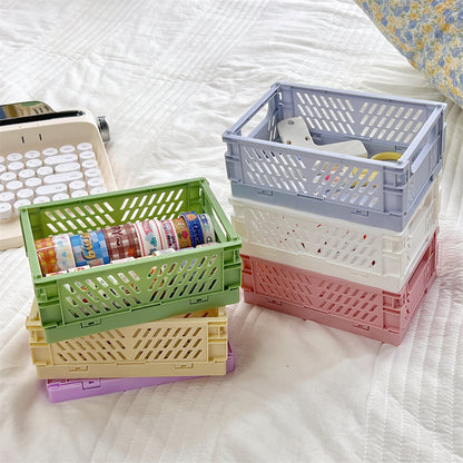 Owllaser Foldable Table Storage Box