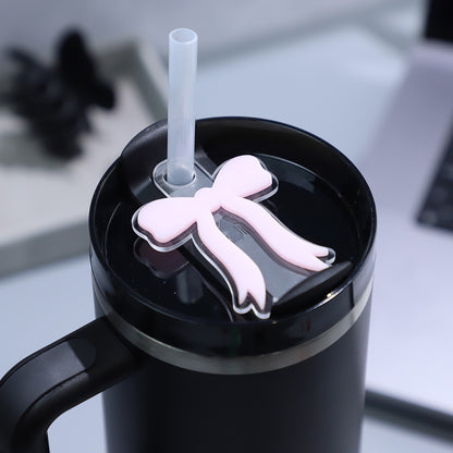 OwlLaser Slender Bow Ribbon Tumbler Tags 40oz / 30oz