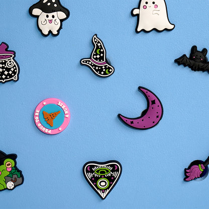 Owllaser Halloween Series Charms for Handbags, Accessories PVC for Bogg Bags(13PCS)