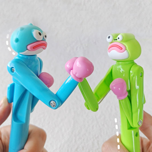 Owllaser Funny Frog Boxing Pen