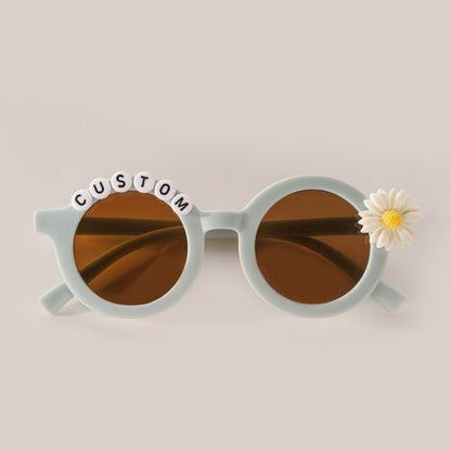 Owllaser Chidren Fashion and Sweet Personalized Letters Sunglasses