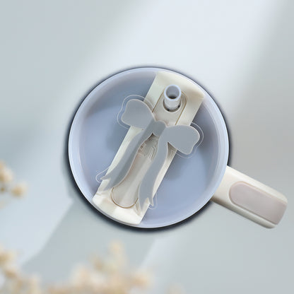 OwlLaser Slender Bow Ribbon Tumbler Tags 40oz / 30oz