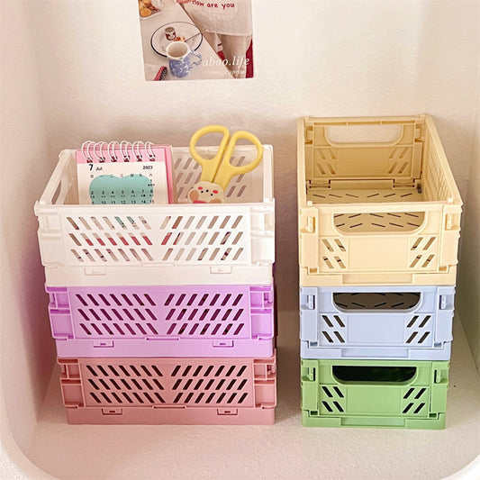 Owllaser Foldable Table Storage Box
