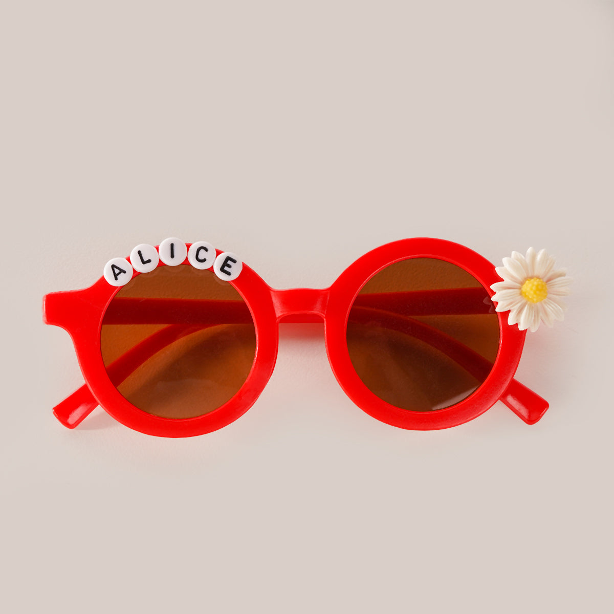 Owllaser Chidren Fashion and Sweet Personalized Letters Sunglasses