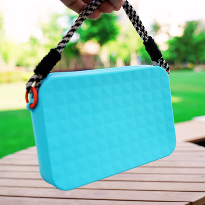 Owllaser Colorful Phone holder with Rope Handle, Compatible with Bogg Bags, Portable Phone Case Holder