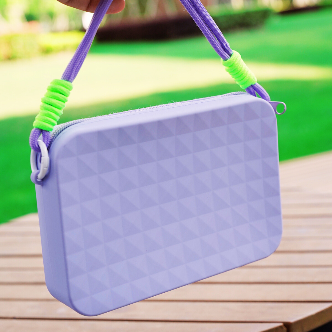 Owllaser Colorful Phone holder with Rope Handle, Compatible with Bogg Bags, Portable Phone Case Holder