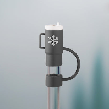 Owllaser Cute Hot Snowflake Cup Straw Topper, 10mm Straw Accessory