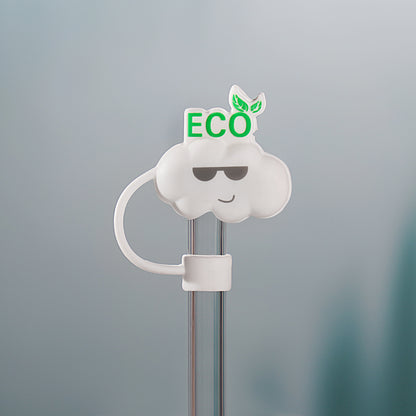 Owllaser 3D Eco-Cloud Straw Topper, 10mm Straw Accessory