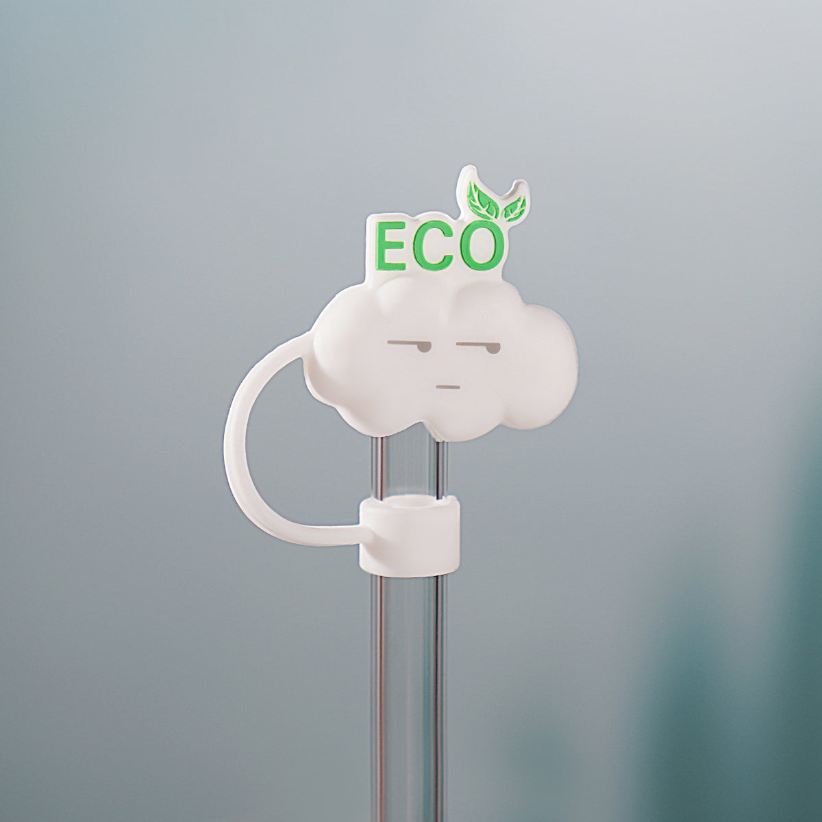 Owllaser 3D Eco-Cloud Straw Topper, 10mm Straw Accessory