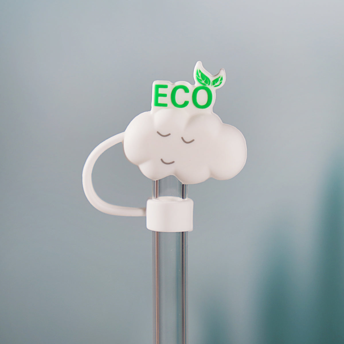 Owllaser 3D Eco-Cloud Straw Topper, 10mm Straw Accessory