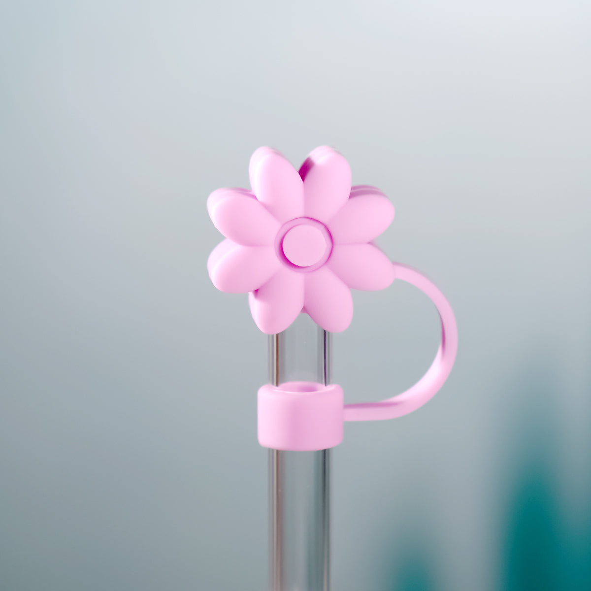 Owllaser Lotus Flower Straw Topper, 10mm Straw Accessory