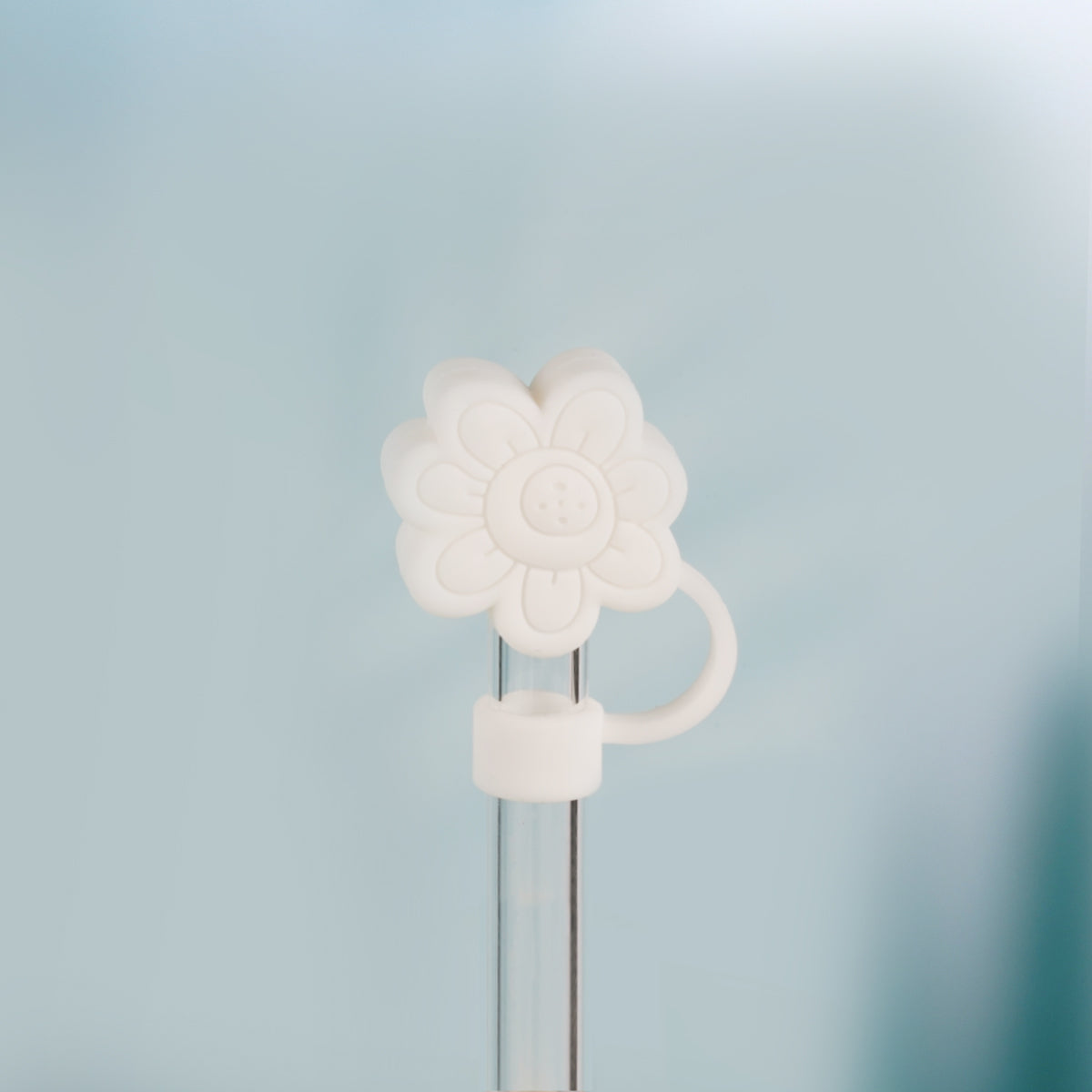 Owllaser Flower Series Straw Topper, PVC Accessory for 10mm Straws